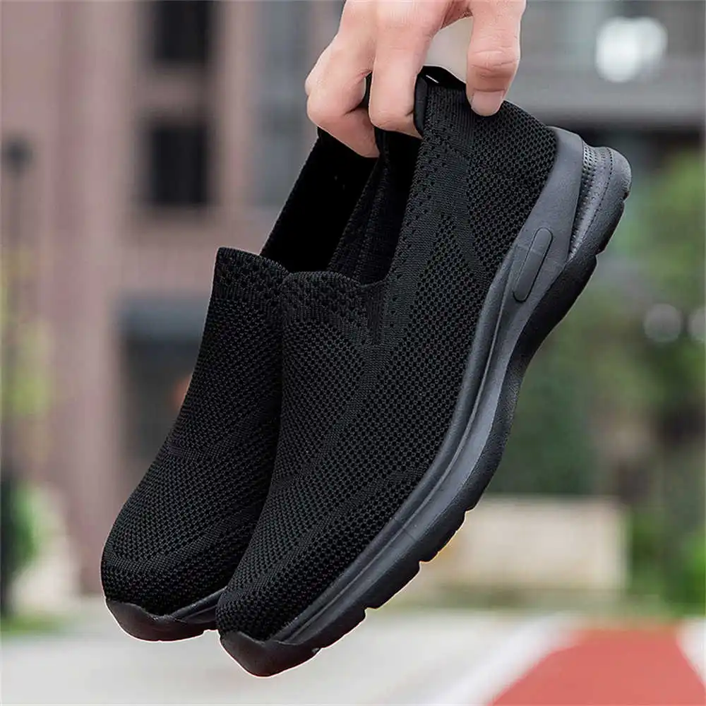 Tech Office Outfits Men - Tanpa renda jaring sepatu bot pria,