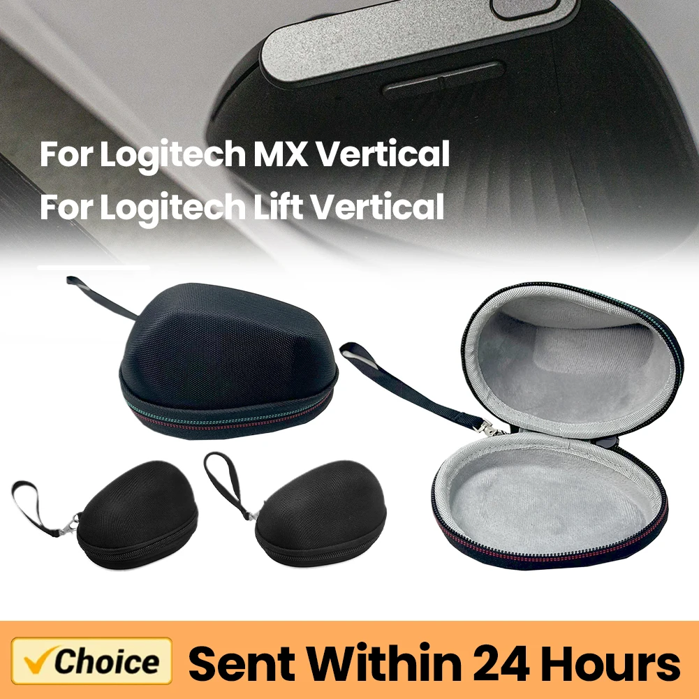 Ergonomic Mouse Vertical - Tas Jinjing EVA Tas Jinjing Perjalanan