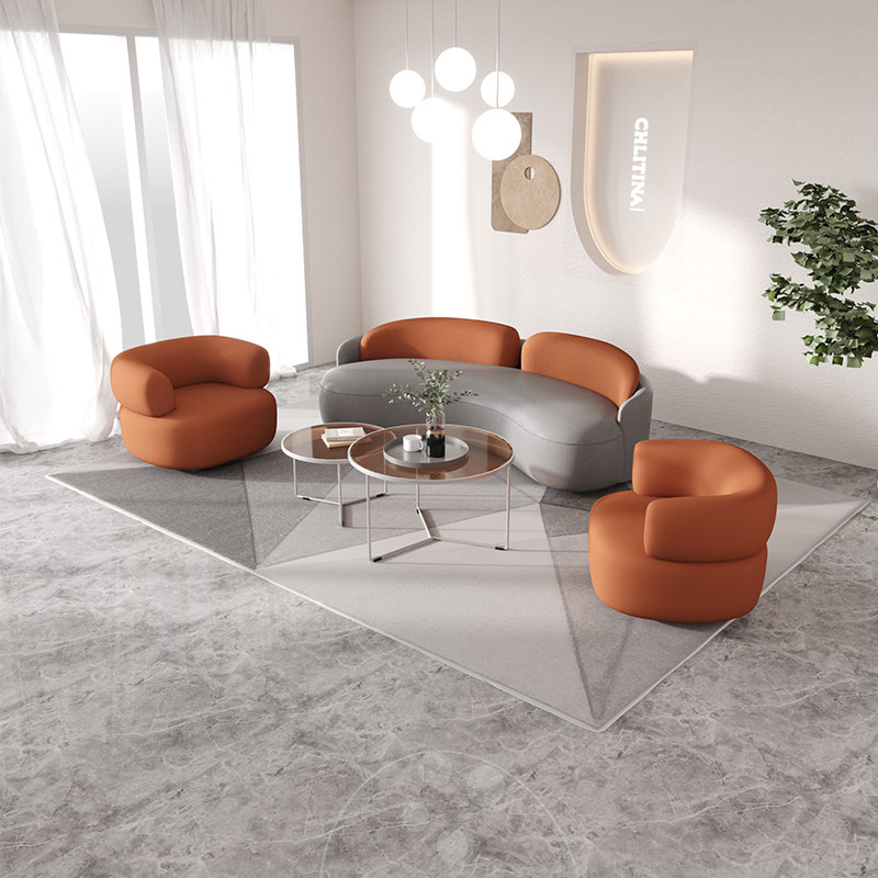 Tech Office Reception - Sofa Kain Teknologi Italia Nordic Arc