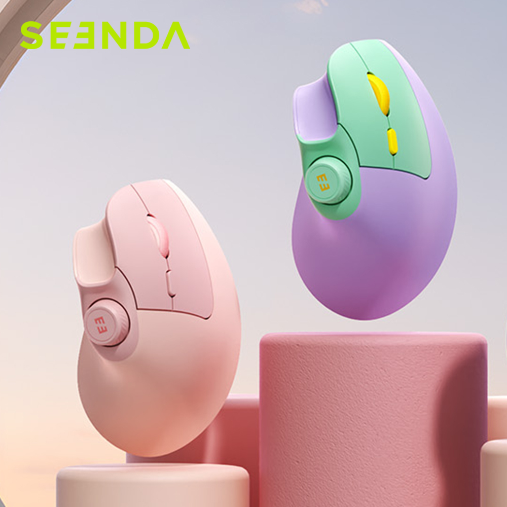 Ergonomic Mouse Vertical - Seenda Mouse USB vertikal ergonomis, tetikus