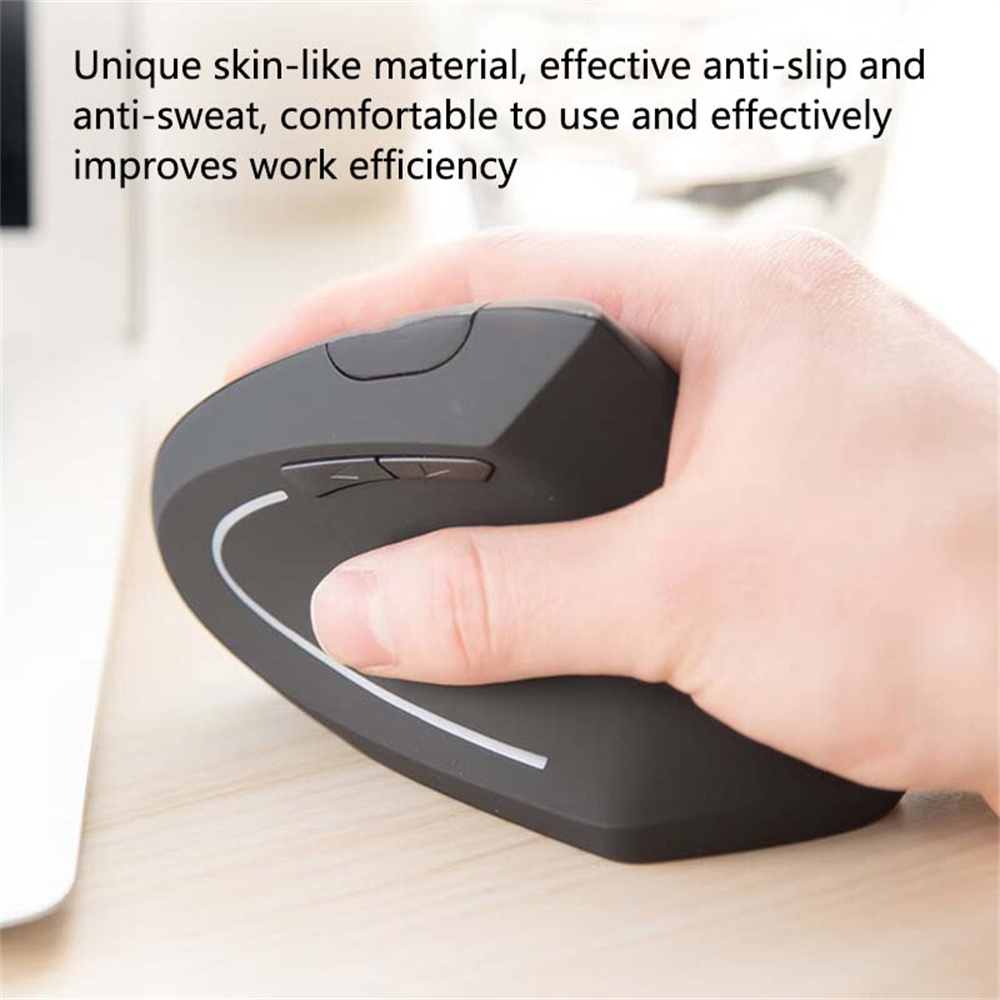 Mouse Vertikal 2.4GHz Mouse Op - Ergonomic Mouse Vertical ulasan dan harga