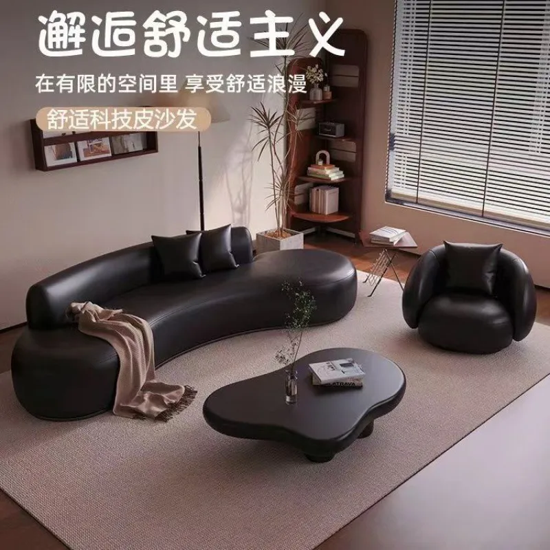 Sofa Lengkung untuk Apartemen  - Tech Office Reception ulasan dan harga