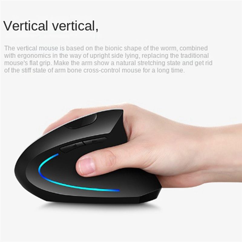 doyou Mouse Vertikal Nirkabel  - Ergonomic Mouse Vertical ulasan dan harga