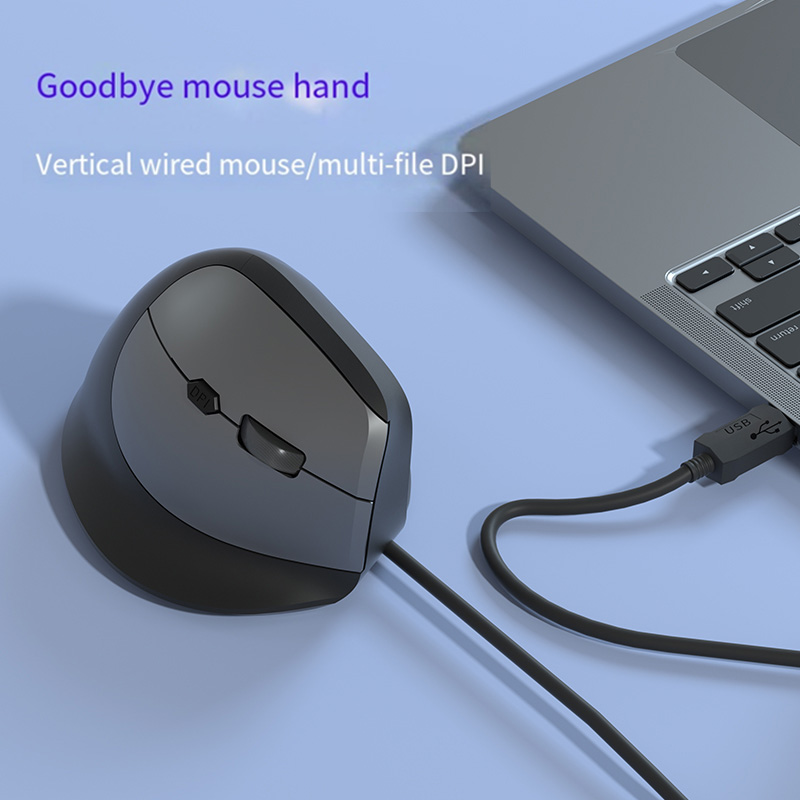 Mouse game berkabel RGB vertik - Ergonomic Mouse Vertical ulasan dan harga