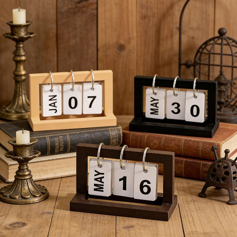 【M】Kalender Mini Dekorasi Meja - Office Desk Tech Accessories ulasan dan harga