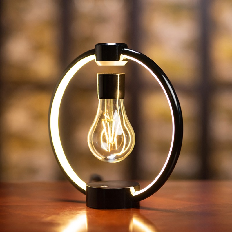 Lampu Meja LED Levitasi Magnet - Office Tech Gifts ulasan dan harga