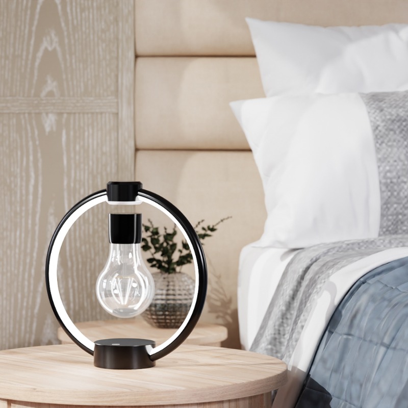 Lampu Meja LED Levitasi Magnet - Office Tech Gifts ulasan dan harga