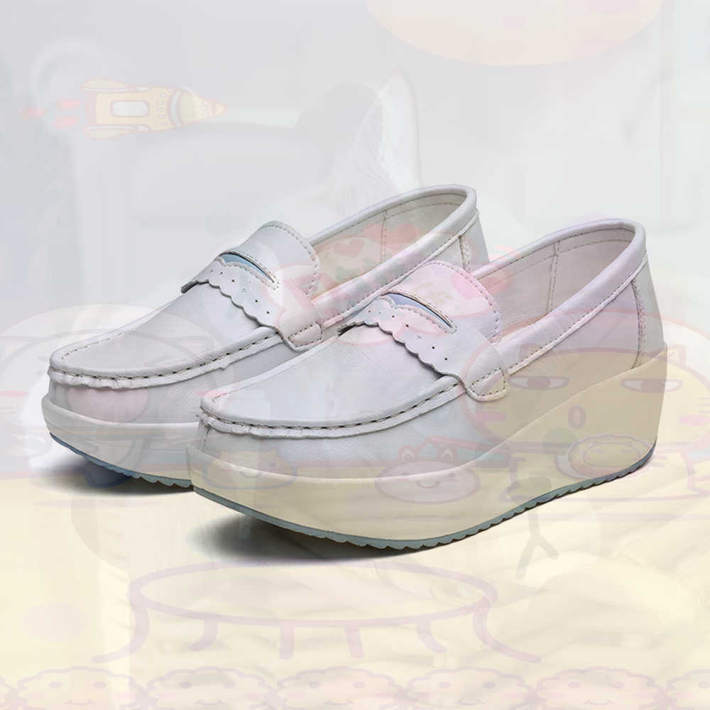Plataform Sepatu Kets Merah Mu - Tech Office Outfits Men ulasan dan harga