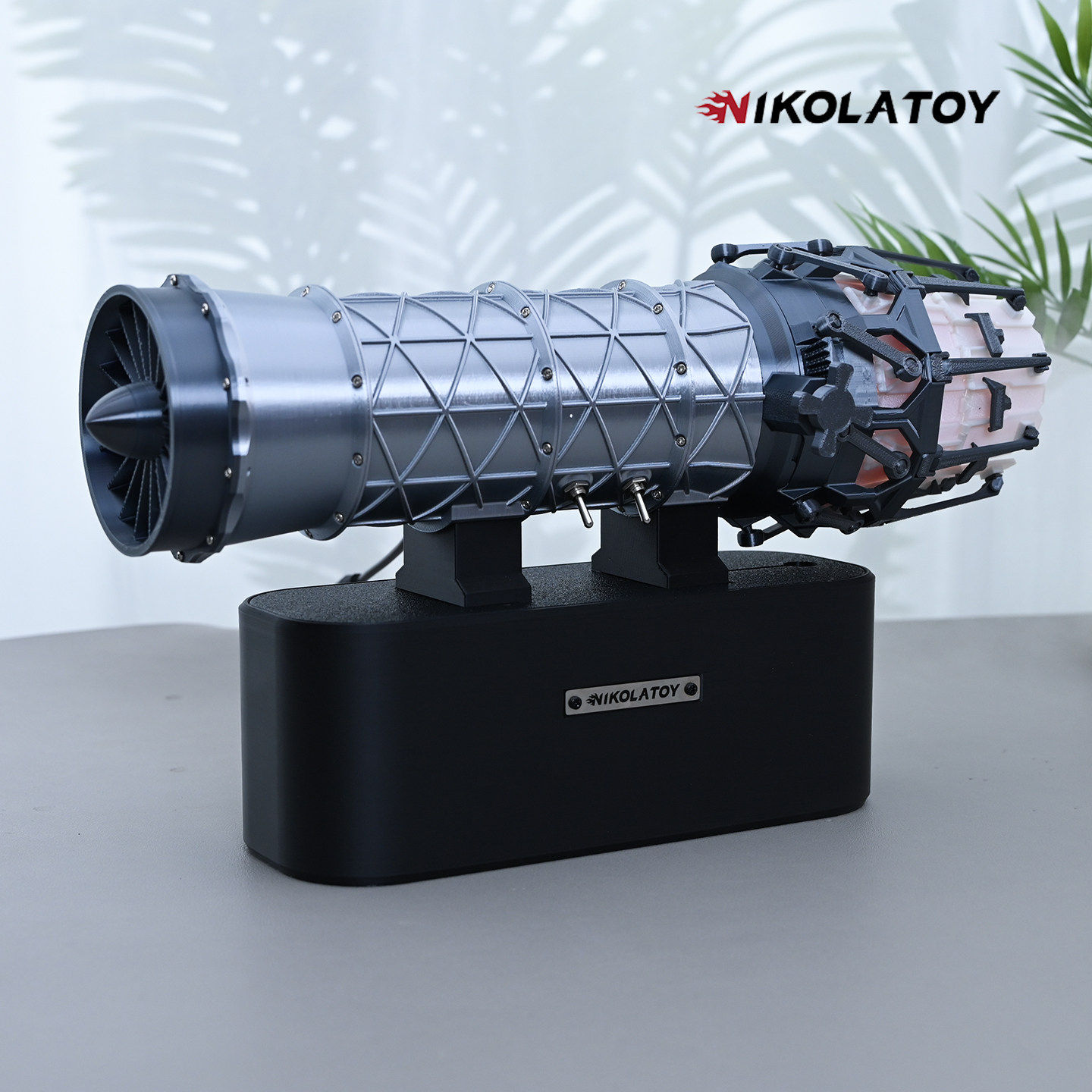 NIKOLATOY Model Mesin Turbofan - Office Tech Gifts ulasan dan harga
