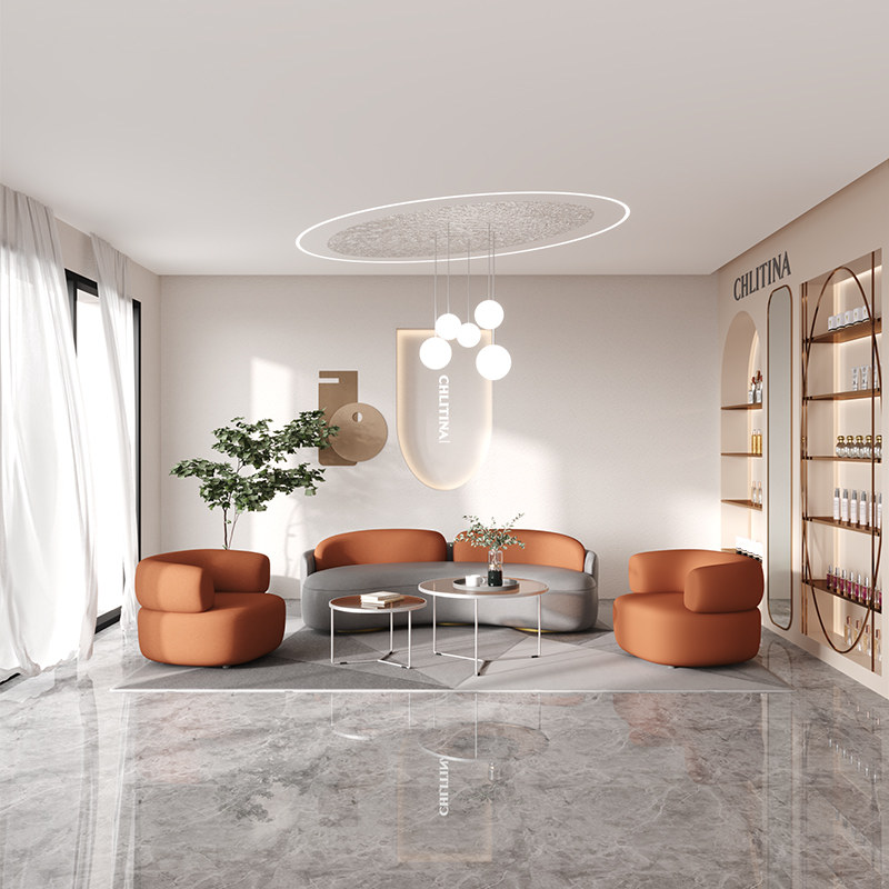 Sofa Kain Teknologi Italia Nor - Tech Office Reception ulasan dan harga
