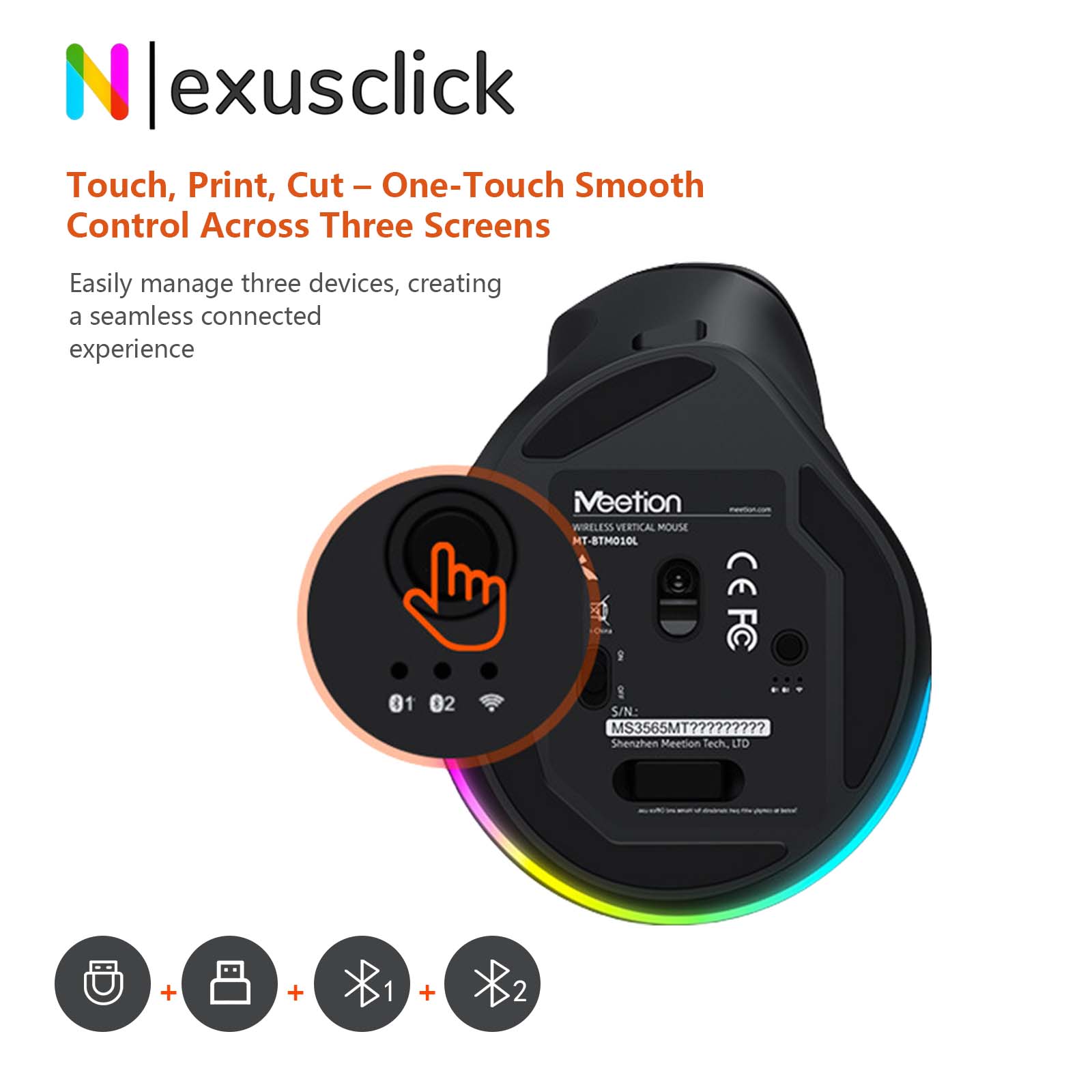 Mouse Nirkabel Ergonomis Verti - Ergonomic Mouse Vertical ulasan dan harga