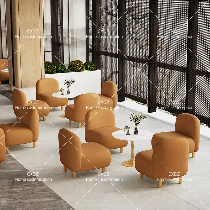 Kursi Sofa Tunggal Kain Teknol - Tech Office Reception ulasan dan harga