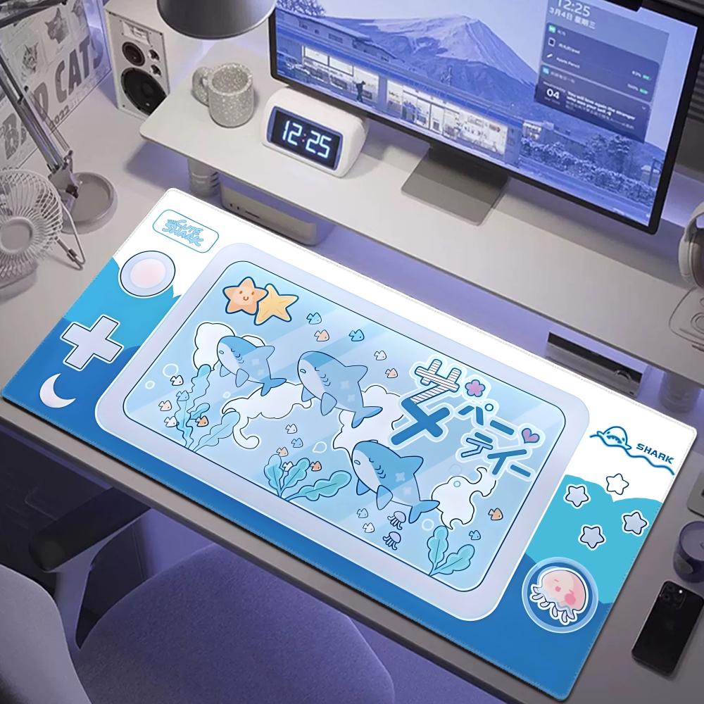 Alas Mouse Pesta Hiu Lucu Alas - Office Desk Tech Accessories ulasan dan harga
